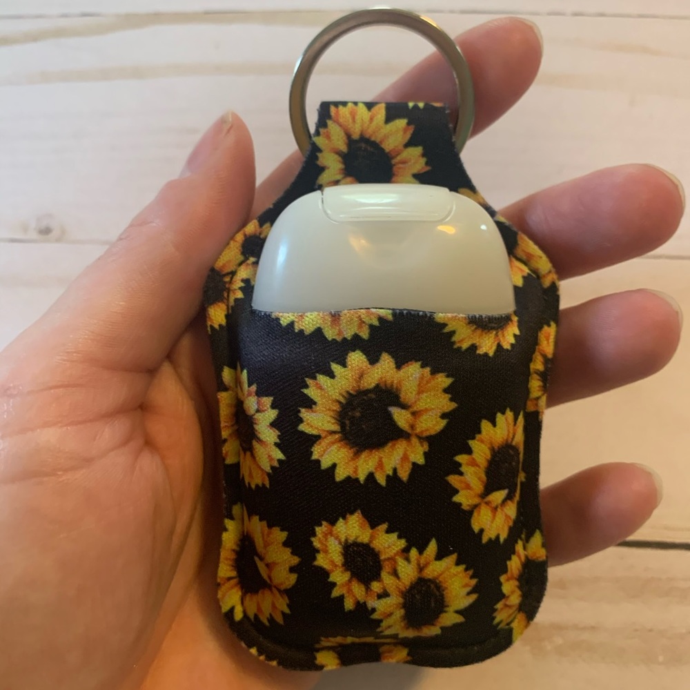 Hand Sanitizer holder keychain